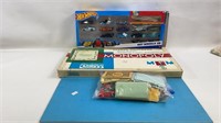 2 vintage monopoly games & hotwheels pack