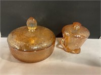 Candy dish/ covered dish with lids