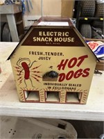 vintage electric snack house hotdog warmer