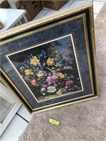 LARGE FLORAL PICTURE