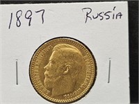 1897 Russian Gold Coin