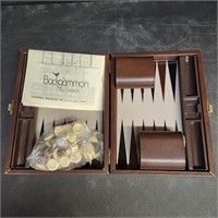 Miniature backgammon