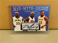 Man Myth Legend Lebron James Card