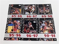 (6) 1998 Upper Deck Michael Jordan Cards
