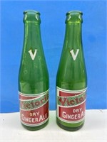 Vintage Victoria Dry GingerAle Bottles