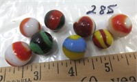 8 marbles
