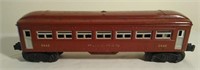 Lionel train 2442 pullman red metal car