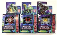 3 Sealed Transformers Takara Tomy Legacy Evolution