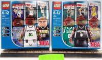 Lego Sports NBA Figure Sets #3560 & 3561