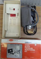 Vintage home blood pressure monitoring kit