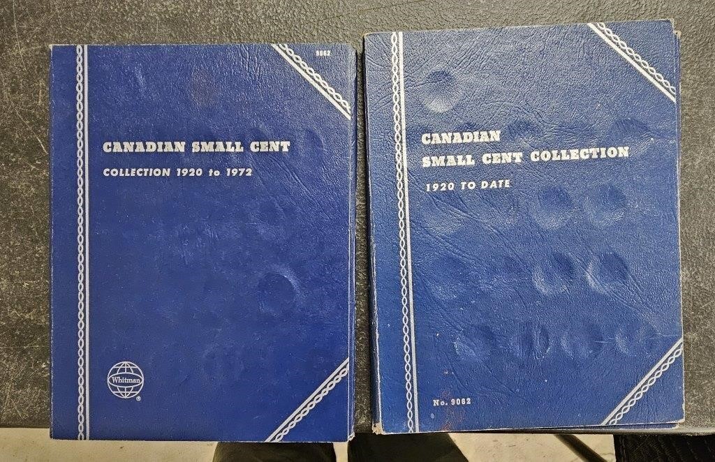 2 Canadian Small Cent Books