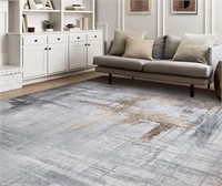 MODERN ABSTRACT AREA RUG 62 x78 INCH