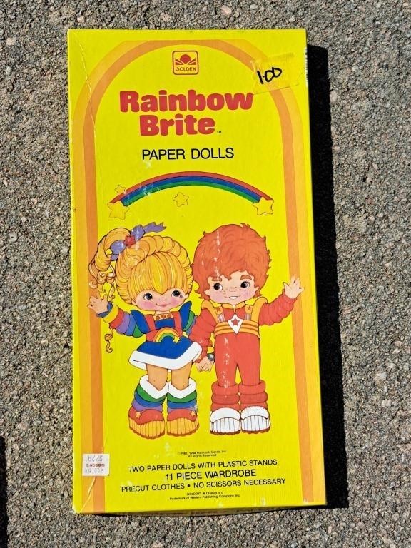 1983 Rainbow Brite paper dolls