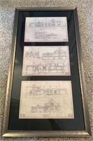 Penobscot Building, Detroit, Blue Prints Framed