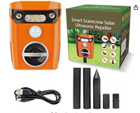 Careland Ultrasonic Deer Repellent Solar Animal