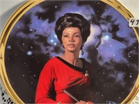 Women of Star Trek Uhura Collector plate