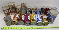Mix of Vintage Beer Cans