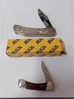 Buck Pocket Knife and Victory Hawk Pocket Knife