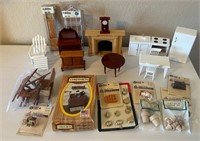 D - MIXED LOT OF DOLL FURNITURE (B14)