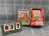Sealed Packs Don Russ & Topps 1991 Baseball Cards