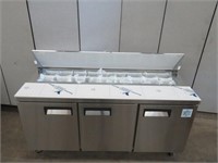 NEW APPROX. 6' STAINLESS STEEL PREP CABINET