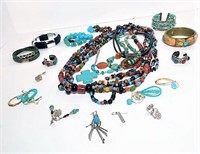 Turquoise Beaded Bracelets & Necklaces