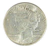 AU 1934-S Peace Dollar