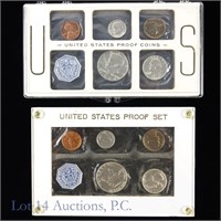 1960 & 1964 U.S. Mint Silver Proof 5-coin Sets (2)