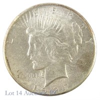 1927 Silver Peace Dollar (AU+)