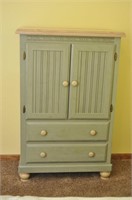 Country Style Wood Armoire