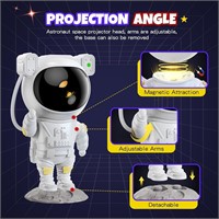 NEW $35 Astronaut Star Projector Night Light
