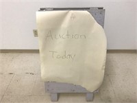 Sandwich board to post your announcements.