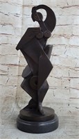 Signed Classic DALI Abstract Bronze Sculpture