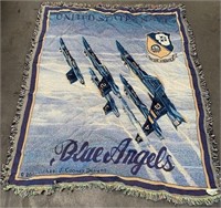 W - BLUE ANGELS THROW BLANKET (Q93)