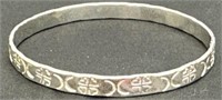 925 Sterling Silver Bangel bracelet 18.0 Grams