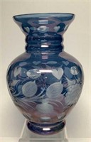 Countess Collection Bohemian Art Glass Vase