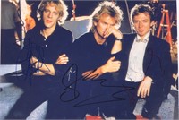 Police Sting Autograph Photo