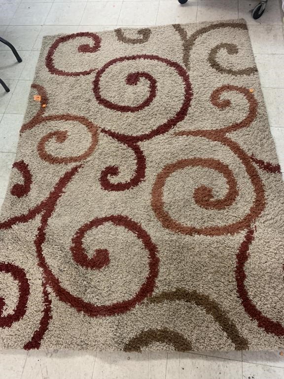 Swirls carpet