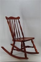 Cherry Windsor Rocking Chair