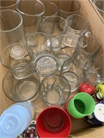 3 box lot of glasses and more