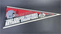 2003 Tostitos Fiesta Bowl Champions Pennant