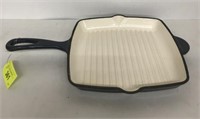 CHEF MADE ENAMEL CAST IRON GRIDDLE