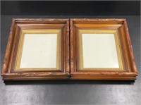 Vintage Carved Wood Picture Frames