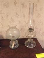 (2) HURRICANE LAMPS