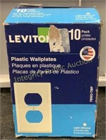 Leviton Plastic Wallplates Light Almond