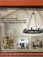 DSI LIGHTING $215 RETAIL 8 LIGHT CHANDELIER