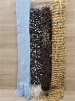 (4) Handcrafted Scarves