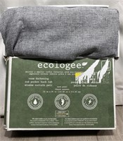 Ecologee Room Darkening Rod Pocket Back Tab