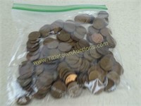 Bag of 150 Mixed Wheat Cents