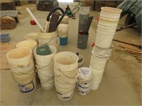 40 Plus 5 Gal. Pails,  With Contents